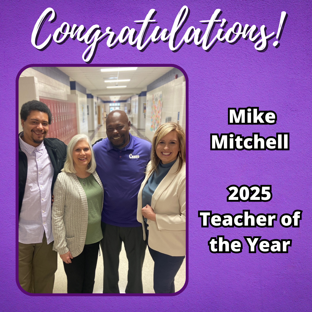  Mike Mitchell - CMS 25-26 Teacher of the Year